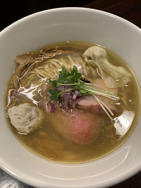 「塩そば 1050円」@麺屋 ルリカケスの写真