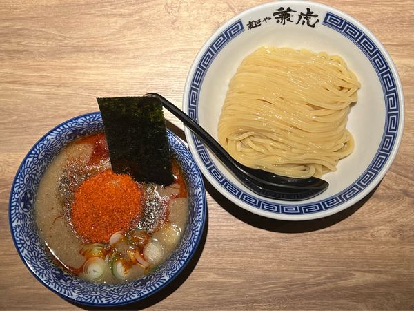 「辛辛つけ麺」@麺や 兼虎 博多デイトス店の写真