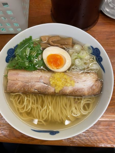 「和風柚子柳麺　760円」@麺屋ひょっとこの写真