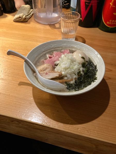「特製煮干しらぁ麺　玉ねぎ増し」@麺屋 さくら井の写真