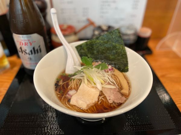 「焦がし葱醤油らぁ麺 ¥800」@麺処 黒の写真