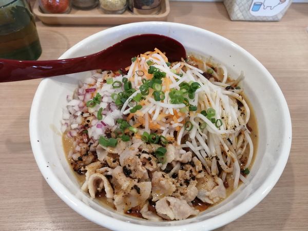 「みそらーめん　　小　　850円　ライス100円」@麺小屋 てちの写真