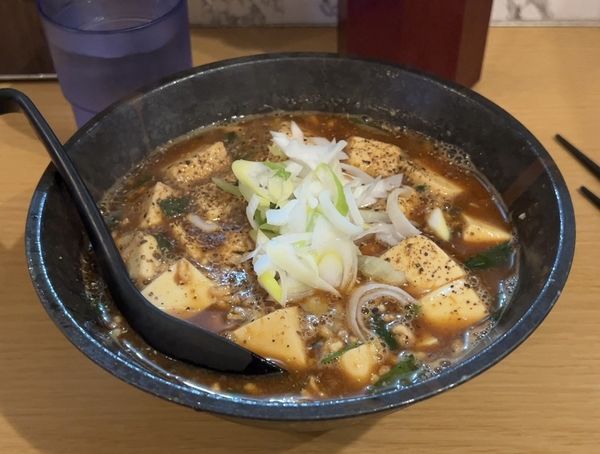 「麻婆豆腐らあめん」@ラーメン大地の写真