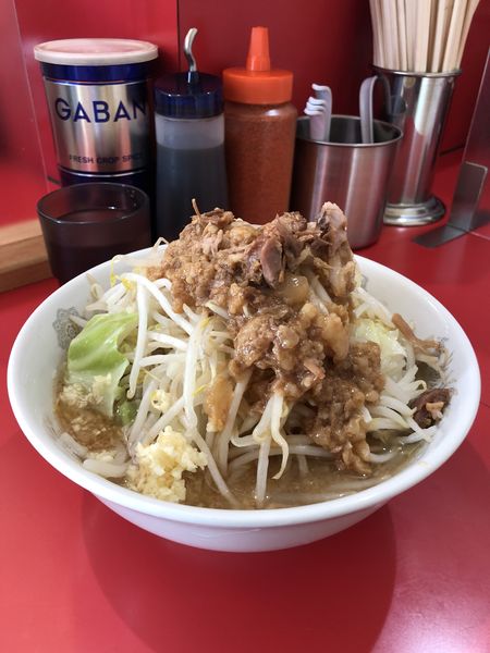 「ミニラーメン」@ラーメン二郎 千葉店の写真