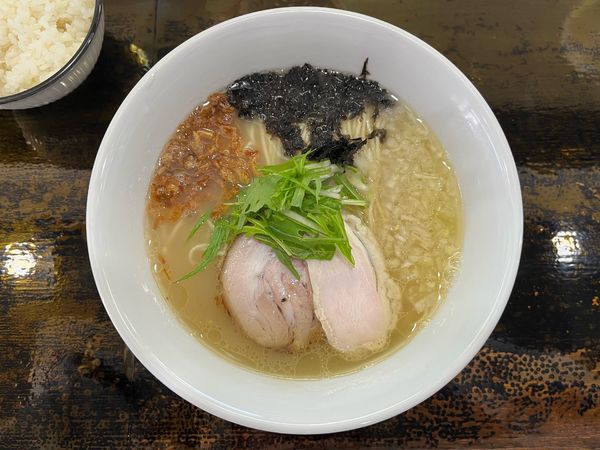 「白湯 塩」@麺や 柴ちゃんちの写真