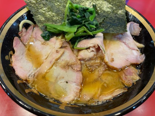 「チャーシューメン」@家系総本山 ラーメン吉村家の写真