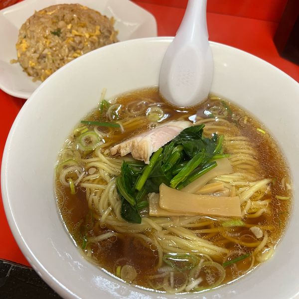 「半チャーハンラーメン」@中華屋 櫂ちゃんの写真