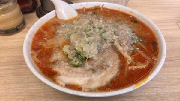 「辛口みそラーメン　￥850」@らーめん かづの写真