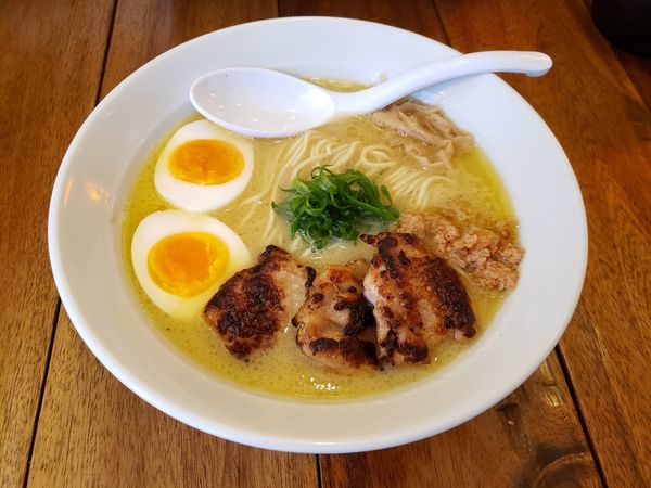 「特製鶏ポタラーメン」@OMORI鶏ポタBASEの写真