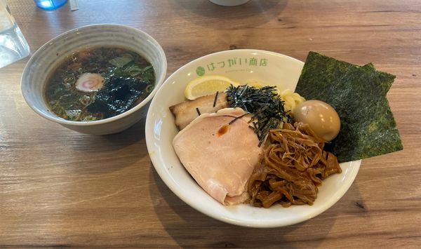 「【限定】坂戸つけめん」@はつがい商店の写真