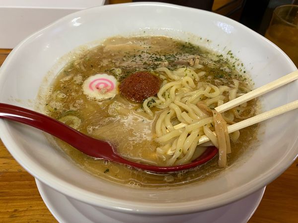 「からみそラーメン3辛900円+大盛170円」@からみそラーメン ふくろう ひたちなか田彦店の写真