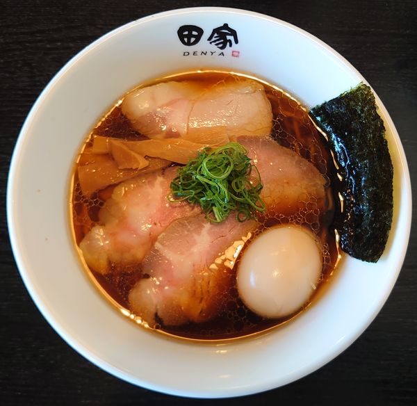 「特製中華そば(1250円)」@中華そば 田家 本店の写真