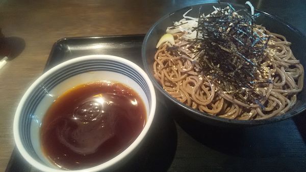 「ざる蕎麦・大盛(¥680・大盛無料)」@つけそば周庵の写真