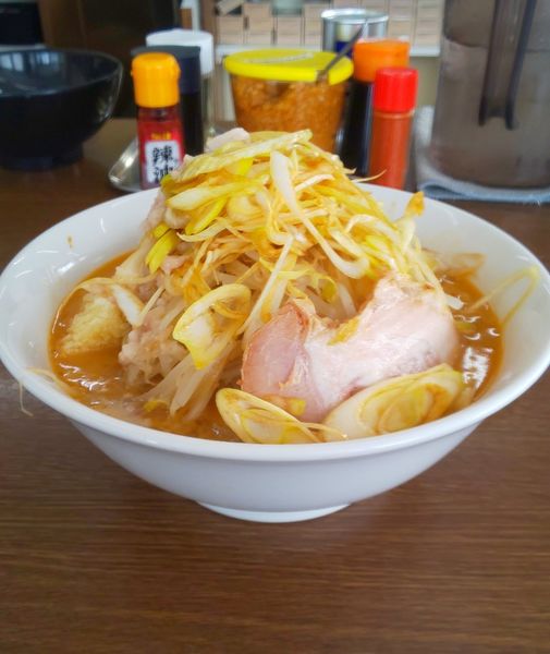 「旭川式ネギ味噌ラーメン」@らーめん 旭郎山の写真