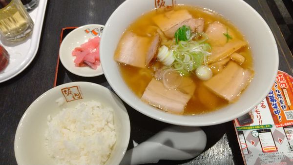 「喜多方ラーメン(¥760→710)」@喜多方ラーメン坂内 大手町フィナンシャルシティ店の写真