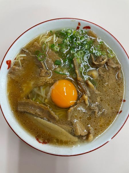 「中華そば　中肉　生玉子（ヨード卵）」@中華そば いのたに 本店の写真