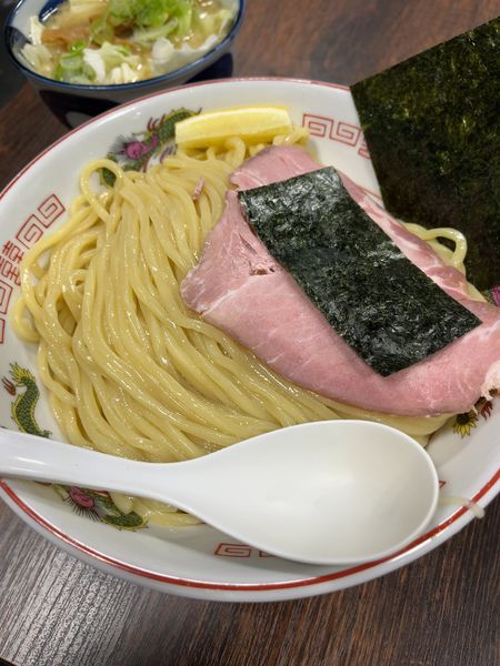 「【限定】背脂鶏つけ麺」@らぁ麺 大金星の写真