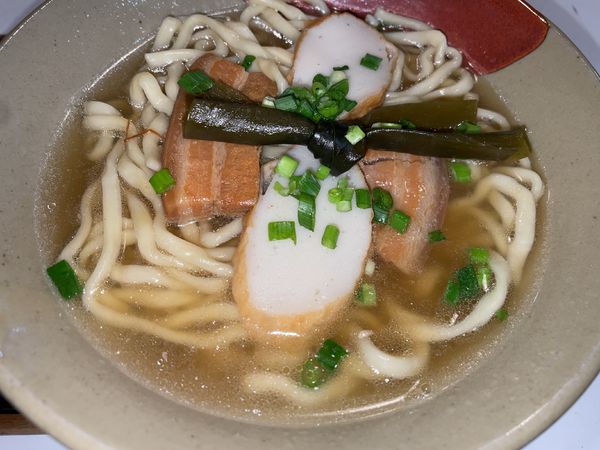 「沖縄そば」@我部祖河食堂 げんじやーの写真