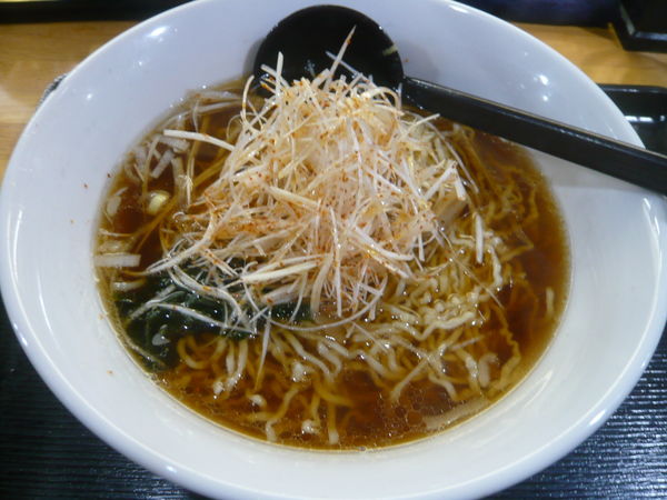 「ねぎらーめん」@ラーメン三吉の写真