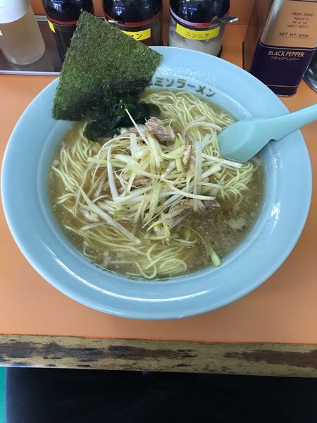 「ネギラーメン　中盛り」@ラーメンショップ 成瀬が丘店の写真