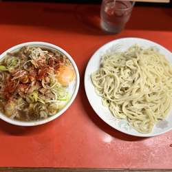 チャーシュー.玉子つけメン(ちょい辛) 1250円