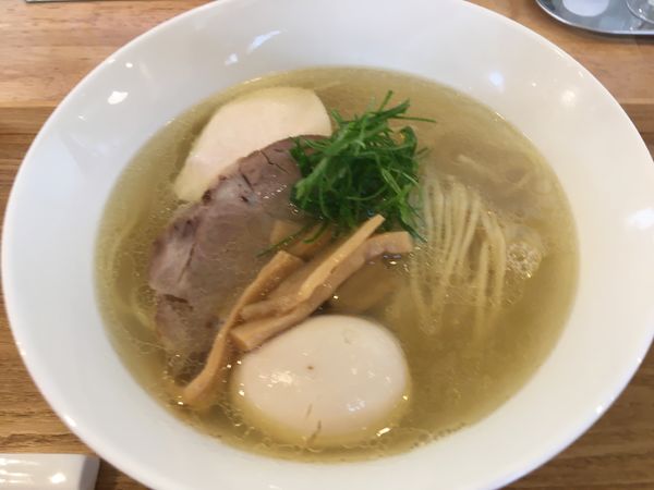 「味玉らぁめん 塩」@らぁめん ご恩の写真