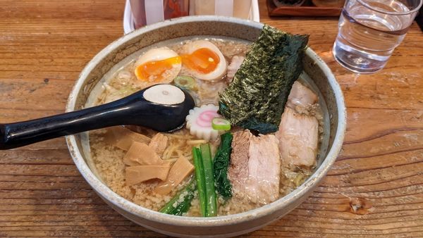 「超こってり　味玉　チャーシュウ」@酒楽房 うさぎ家の写真