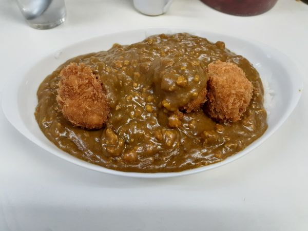 「シュウマイカレー」@まんてんの写真