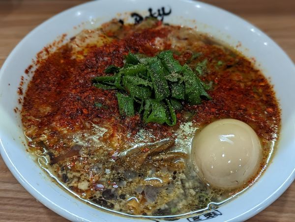 「中華そば並コッテリレッド」@麺屋 丈六の写真