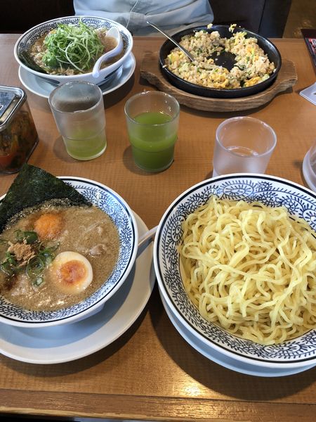「肉そばつけ麺」@丸源ラーメン 川口芝店の写真