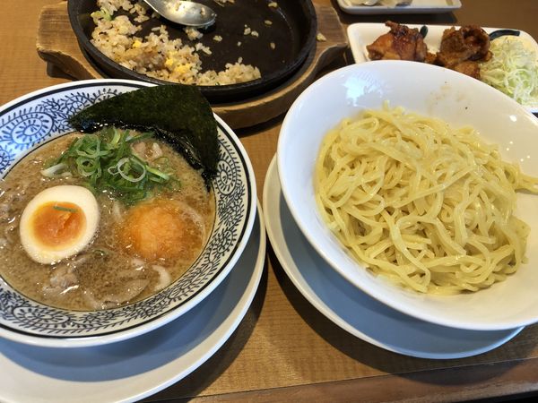 「肉そばつけ麺」@丸源ラーメン 川口芝店の写真