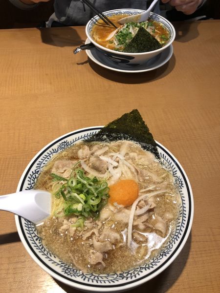「熟成肉そば(大盛り)」@丸源ラーメン 川口芝店の写真