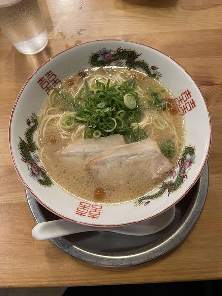 「ラーメン味玉」@元祖とんこつ久留米ラーメン 福ヤの写真
