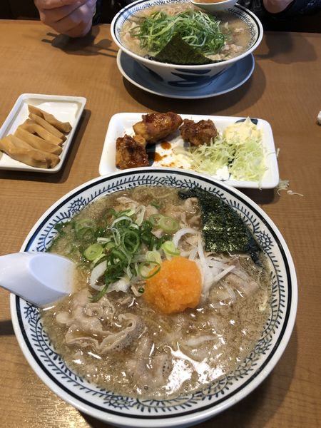 「熟成肉そば(大盛り)」@丸源ラーメン 川口芝店の写真