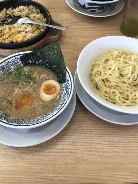 「肉そばつけ麺」@丸源ラーメン 大宮バイバス宮原店の写真