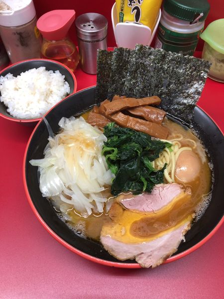 「ラーメン(並)」@横濱家系ラーメン 勝鬨家の写真