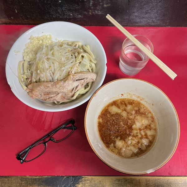 「蓮えび小つけ麺（ミニ）」@蓮爾 登戸店の写真