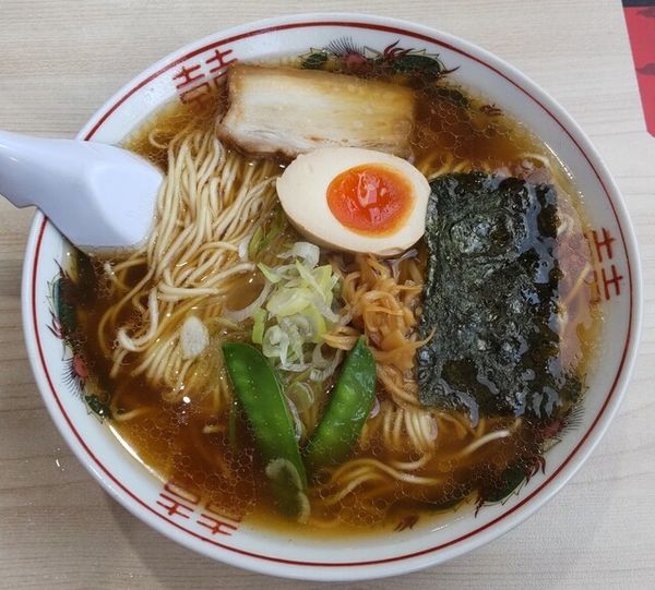 「朝中華そば小600円」@太平楽 茂庭店の写真