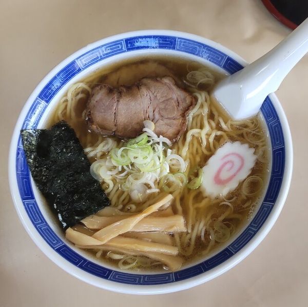 「中華そば600円 ・大盛100円」@よりみちの写真