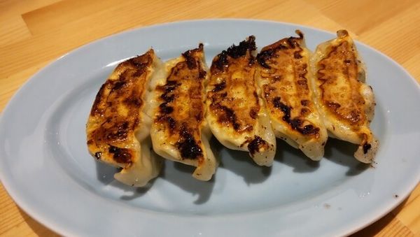 「餃子5個350円」@らぁ麺すみ田 山形大野目店の写真