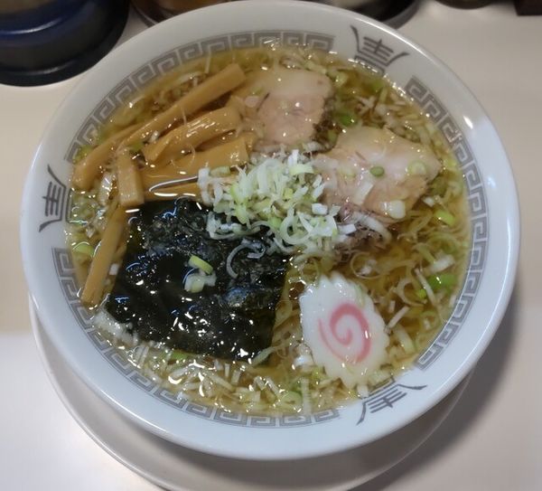 「支那そば600円」@おばこ食堂の写真