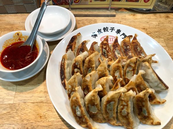 「餃子黒酢しょうが」@渋谷餃子 恵比寿店の写真