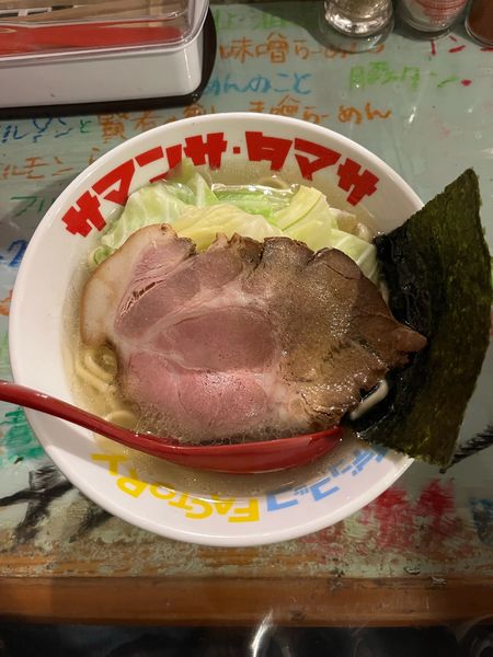 「朝ラーメン・塩 600円」@ハイデン.コッコFACTORYサマンサ・タマサの写真