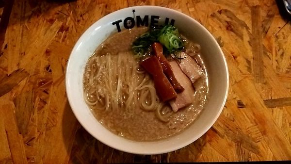 「背脂淡麗煮干しそば大盛り」@らーめん とめ治の写真