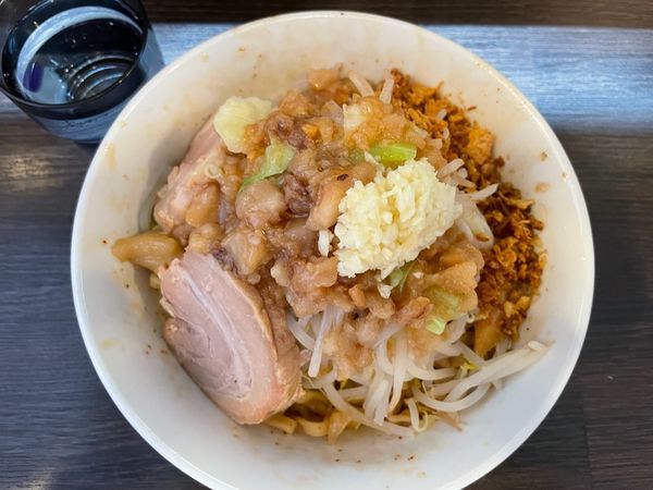 「汁なし並」@六麓 豚らーめんの写真