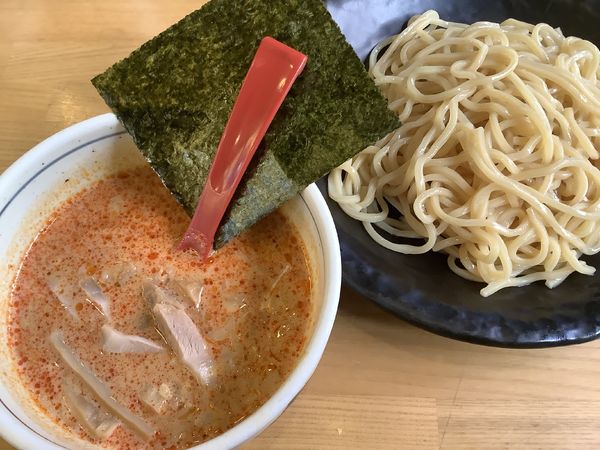 「辛味噌つけ麺」@つけ麺 ががちゃい 中山店の写真