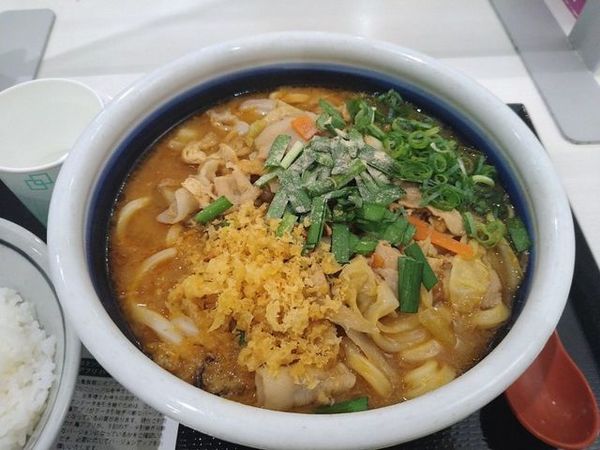 「俺たちの豚汁うどん（期間限定）」@丸亀製麺 イオンモールKYOTO店の写真