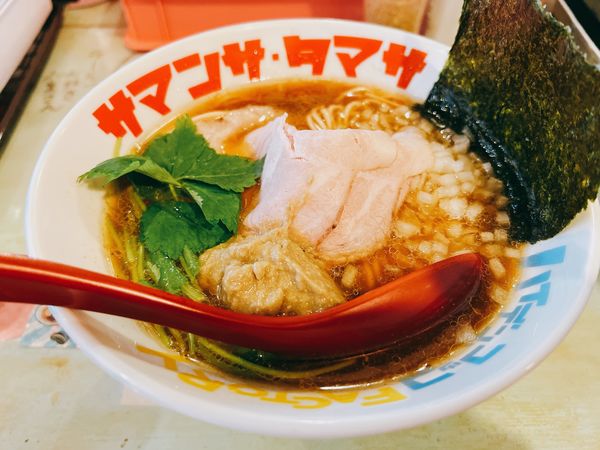 「甘海老と渡り蟹の中華そば」@ハイデン.コッコFACTORYサマンサ・タマサの写真