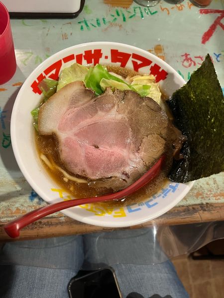 「朝ラーメン・醤油 600円」@ハイデン.コッコFACTORYサマンサ・タマサの写真