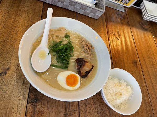 「鶏ポタラーメン」@OMORI鶏ポタBASEの写真